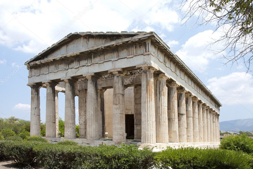 Temple of Hephaestus. Athens, Grece.