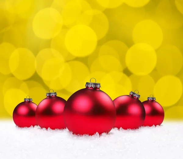 Vacanze di Natale Bauble Bulbi — Foto Stock