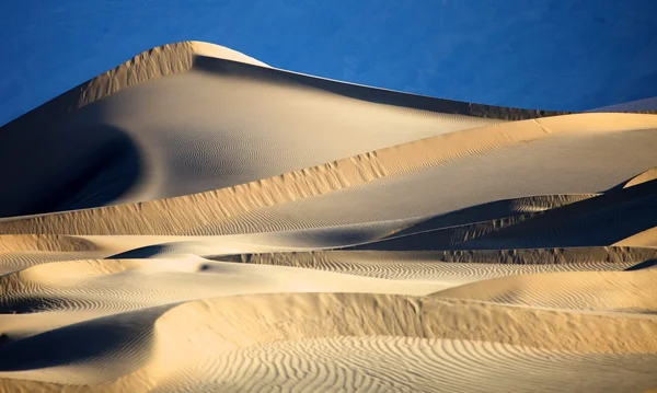 Beautiful Sand Dune Formations in Death Valley California — Stock Photo, Image