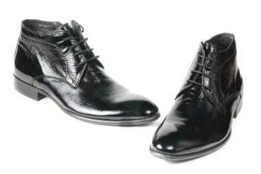 New modern male shoes clipart