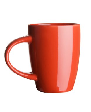 Red tea cup clipart