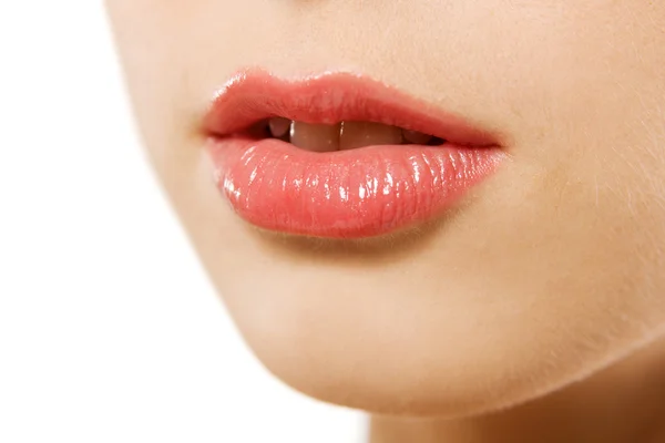 Gyönyörű ajkak. — Stock Fotó