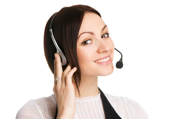 Callcenter professionele — Stockfoto