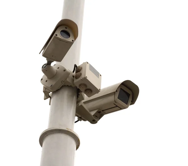 stock image Outdoor surveillance cameras