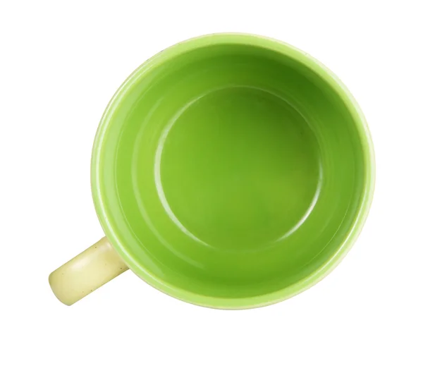 Zelený šálek čaje — Stock fotografie