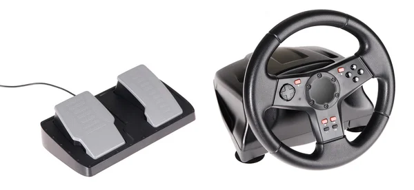 stock image Gaming steering wheel