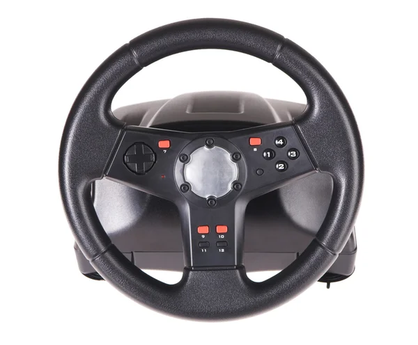 Gaming steering wheel — Stock Photo, Image