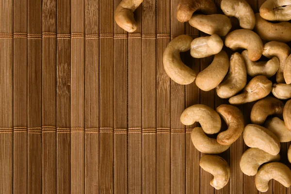 Фон из вкусных орехов — стоковое фото