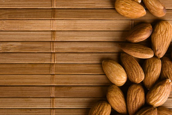 Bakgrund av läckra nötter — Stockfoto