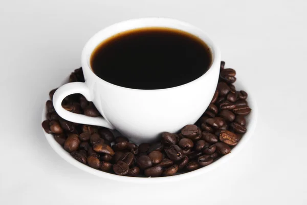 Cup of strong coffee — Stock Photo, Image
