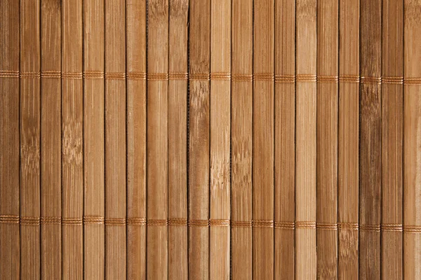 竹垫纹理 — 图库照片