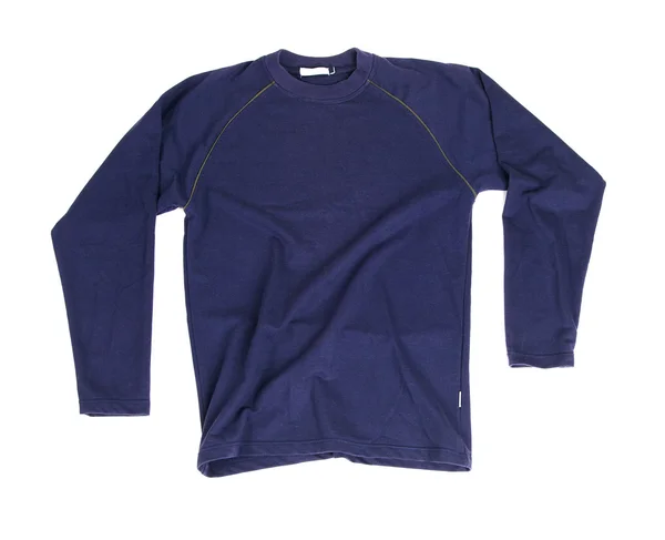 Camisa de manga larga azul — Foto de Stock