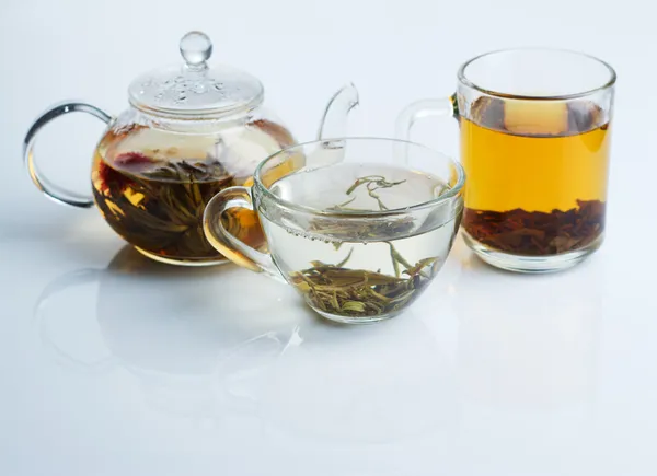 Různé druhy čaje — Stock fotografie