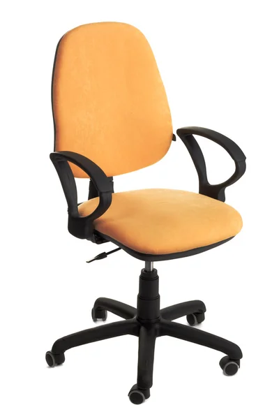 Yellow office chair — Stock Photo, Image