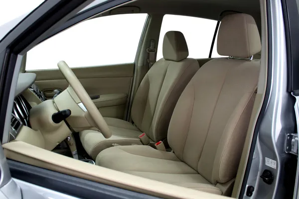 Front seats of a modern car — Stock Photo, Image