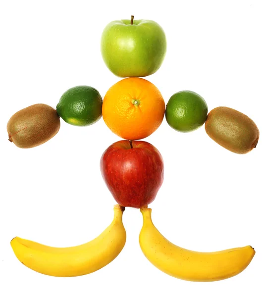 Homem-fruta — Fotografia de Stock