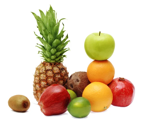 Kleurrijke vers fruit — Stockfoto