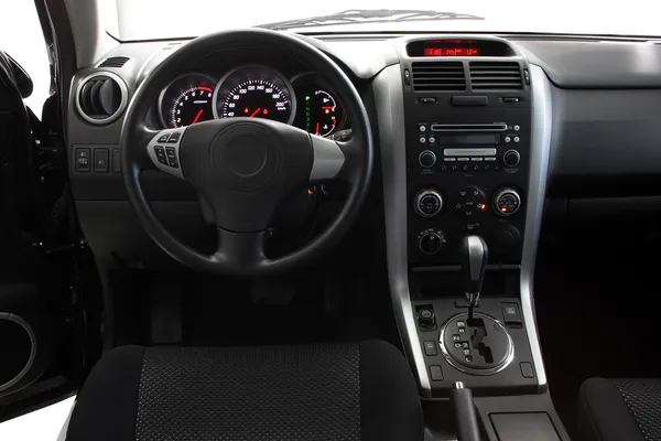 Interior de um carro moderno — Fotografia de Stock