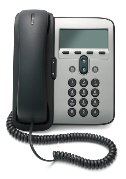 Telefon IP na białym tle — Zdjęcie stockowe