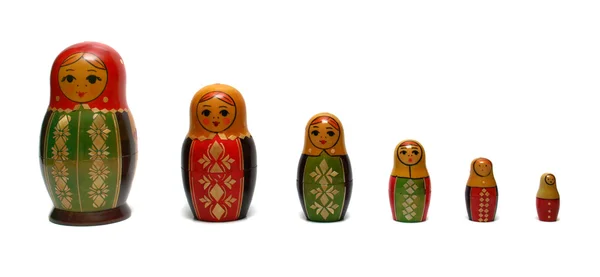 Traditional russian toys — Stock Photo, Image
