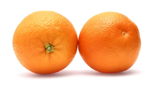 Fresh orange isolated on white — Stock Photo, Image