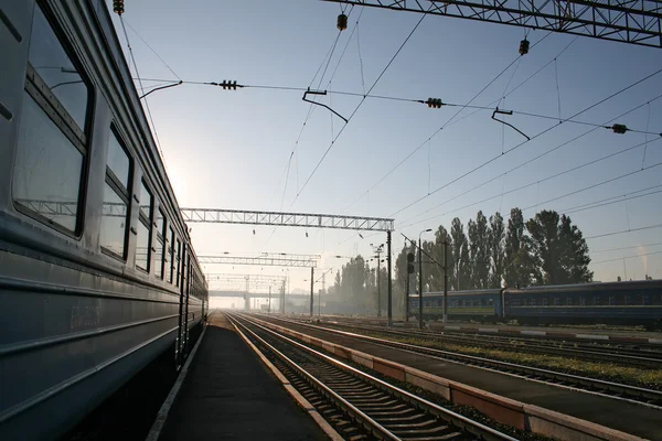 stock image Railway station