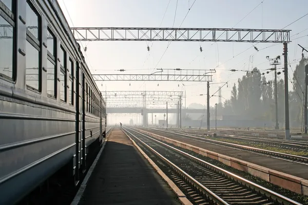 Estação ferroviária — Fotografia de Stock