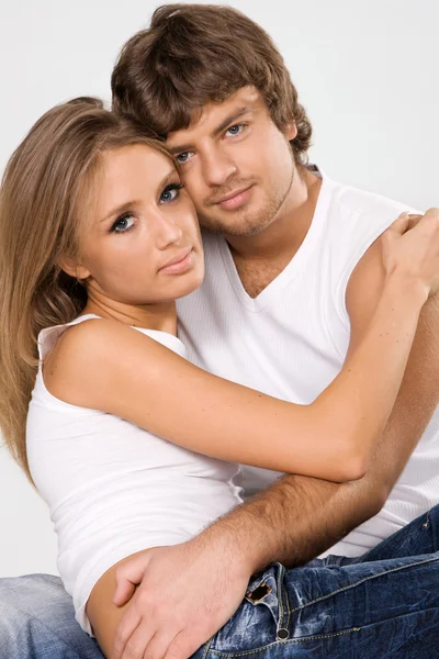 Beautiful young couple — Stock Photo, Image