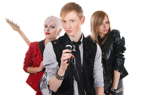 Banda de rock adolescente —  Fotos de Stock