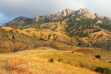 güzel dağ manzarası