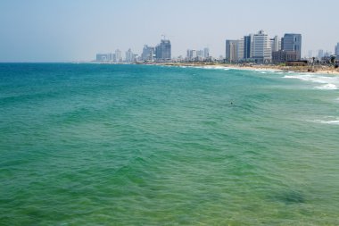 Deniz panorama tel-Aviv, İsrail