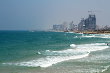 Deniz panorama tel-Aviv, İsrail