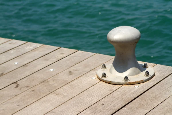 stock image Port deck closeup photo