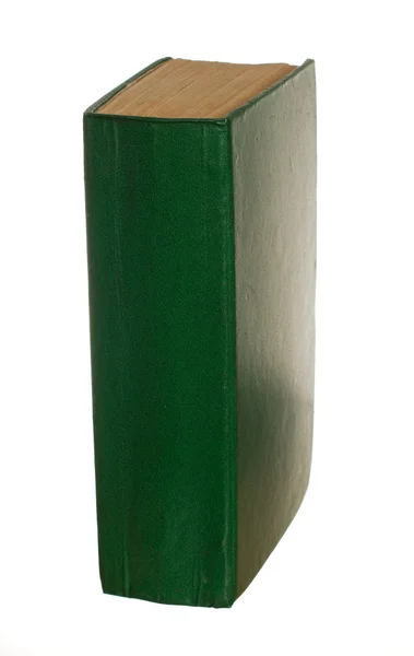 Libro verde viejo — Foto de Stock