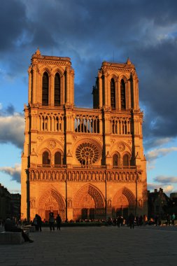 Notre Dame Cathedral clipart