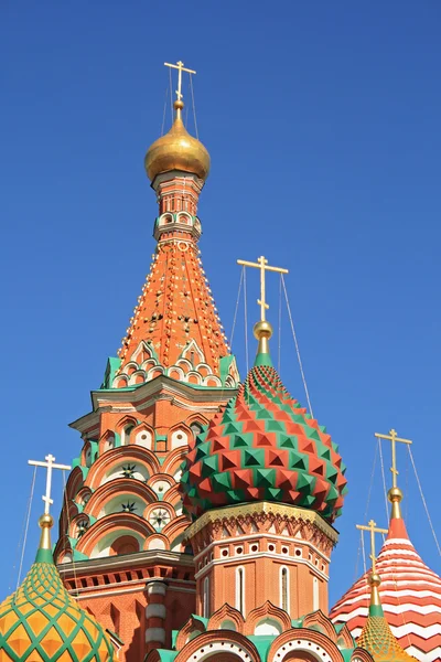 赤の広場の聖ワシリイ大聖堂 — ストック写真