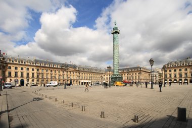 Place Vendome on April 04, 2011 in Paris. clipart