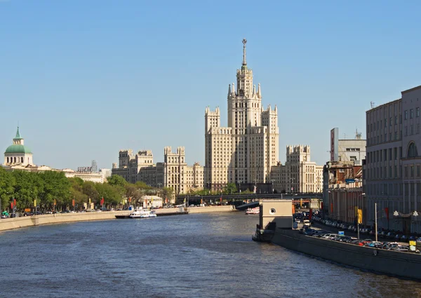 stock image Stalin epoch building