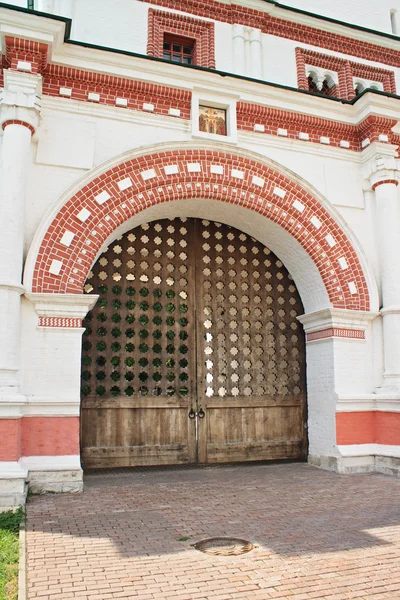 stock image Old Russian gates in Kolomenskoye