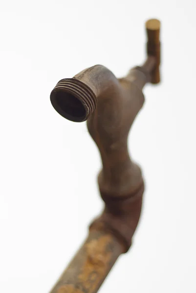 Stock image Rusted tap, isolated