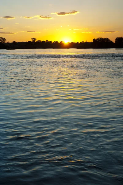Zambezi river at sunset