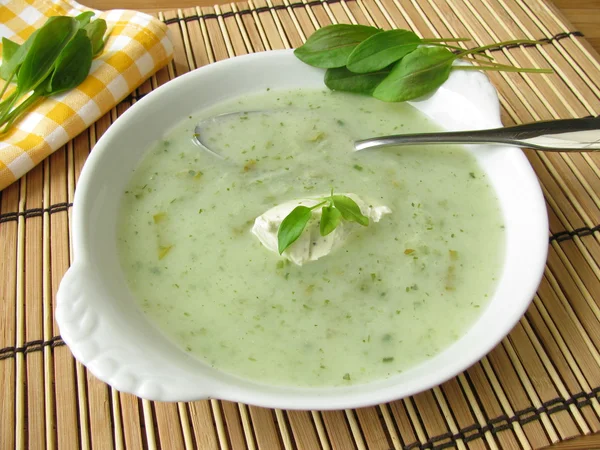 Zuppa di acetosa — Foto Stock