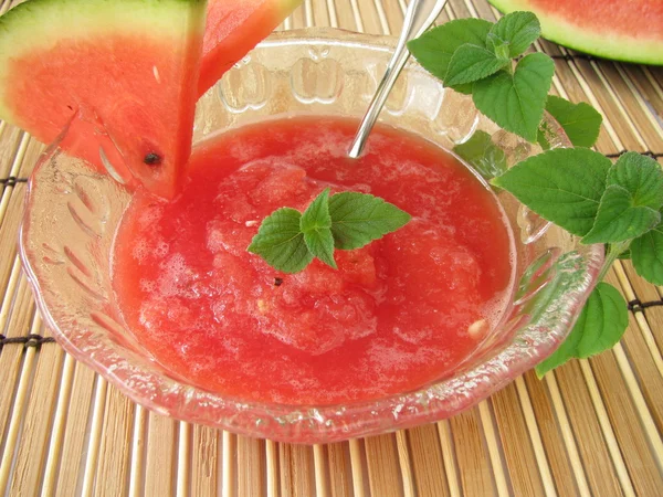 Melons sorbet — Stock Photo, Image