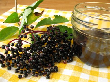 Elderberries ile reçel