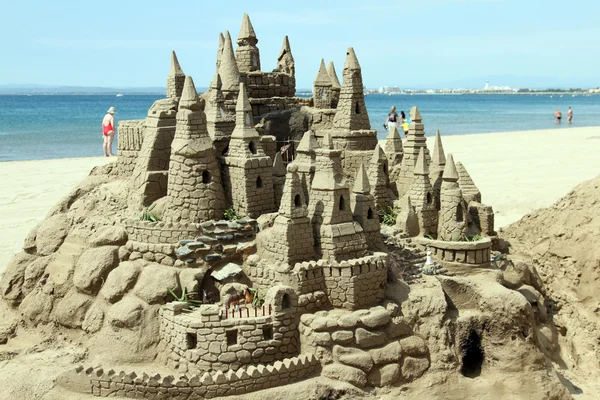 stock image Sand sculpture
