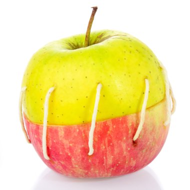 Sewn Apple clipart