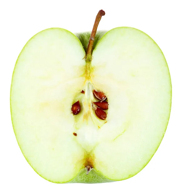 苹果的一半 — 图库照片