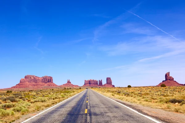 Droga do Monument Valley — Zdjęcie stockowe