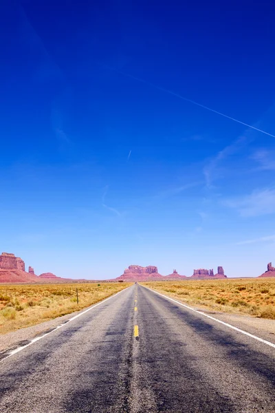 Droga do Monument Valley — Zdjęcie stockowe