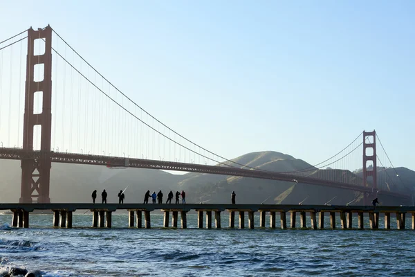 Zlatý most brány — Stock fotografie